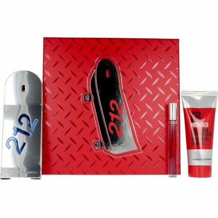 Conjunto de Perfume Homem Carolina Herrera 212 Men Heroes 3 Peças de Carolina Herrera, Conjuntos - Ref: S05113207, Preço: 87,...