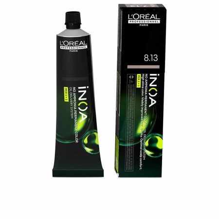 Permanent Dye L'Oreal Professionnel Paris Inoa Ammonia-free 60 g Nº 8.13 by L'Oreal Professionnel Paris, Permanent Colour - R...
