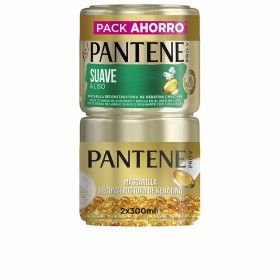 Maschera per Capelli Pantene Keratin 2 x 300 ml 300 ml di Pantene, Balsami ad azione profonda e trattamenti - Rif: S05115682,...