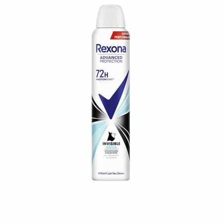 Spray déodorant Rexona Invisible Aqua 200 ml de Rexona, Déodorants et anti-transpirants - Réf : S05117180, Prix : 6,03 €, Rem...