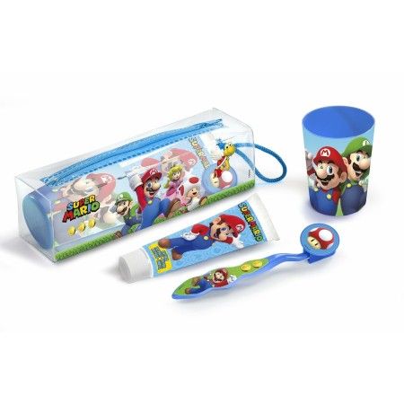 Neceser de Viaje Cartoon Super Mario Cuidado Dental Lote 4 Piezas de Cartoon, Neceseres de viaje - Ref: S05118812, Precio: 9,...