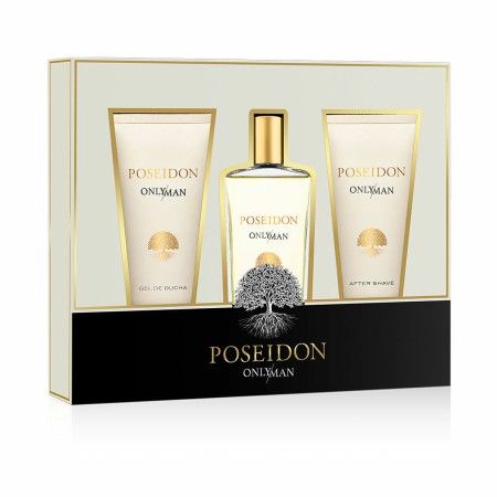 Set de Perfume Hombre Poseidon POSEIDON ONLY MAN EDT 3 Piezas de Poseidon, Sets - Ref: S05119137, Precio: 17,80 €, Descuento: %
