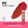 Rouge à lèvres liquide Rimmel London Lasting Mega Matte Nº 920 Scarlet Flames 7,4 ml de Rimmel London, Rouges à lèvres - Réf ...