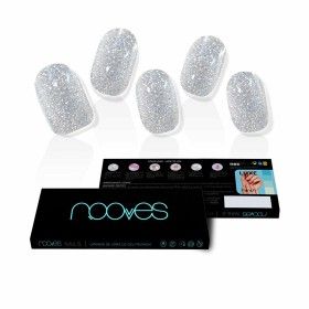 Gel-Nagel-Folien Nooves Glitter grey (20 Stück) von Nooves, Kunstnägel und Zubehör - Ref: S05120368, Preis: 12,55 €, Rabatt: %
