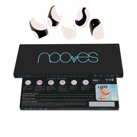 Láminas de Gel para Uñas Nooves White cow (20 Unidades) de Nooves, Uñas postizas y accesorios - Ref: S05120369, Precio: 12,55...