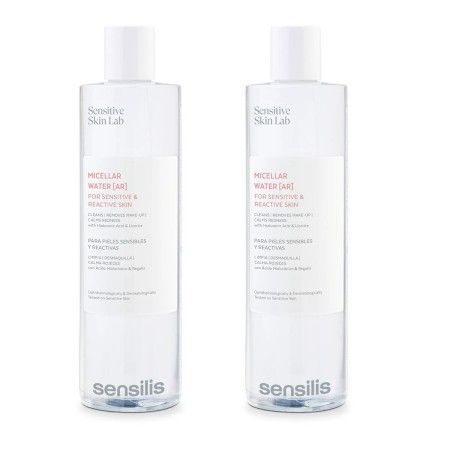 Água Micelar Sensilis AR 2 x 400 ml de Sensilis, Limpadores faciais - Ref: S05120592, Preço: 17,95 €, Desconto: %