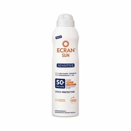 Sonnenschutzspray Sensitive Ecran SPF 50+ (250 ml) 50+ (250 ml) von Ecran, Sonnenschutzmittel - Ref: S0543013, Preis: 18,08 €...