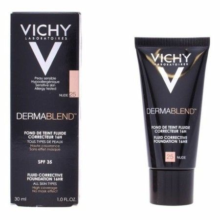 Fonds de teint liquides Dermablend Vichy Spf 35 30 ml de Vichy, Fonds de teint - Réf : S0560185, Prix : 18,71 €, Remise : %