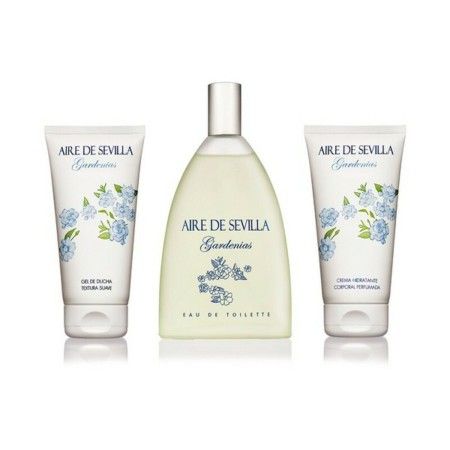 Set de Parfum Femme Gardenia Aire Sevilla (3 pcs) (3 pcs) de Aire Sevilla, Sets - Réf : S0562486, Prix : €16.31, Remise : %