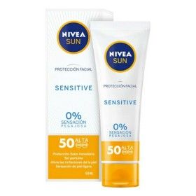 Protector Solar Facial Sensitive Nivea (50 ml) (Unisex) (50 ml) de Nivea, Filtros solares - Ref: S0566805, Precio: 12,30 €, D...