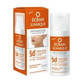 Anti-Sonnenfleckenfluid Sunnique Ecran Spf 50+ von Ecran, Sonnenschutzmittel - Ref: S0568146, Preis: 15,10 €, Rabatt: %