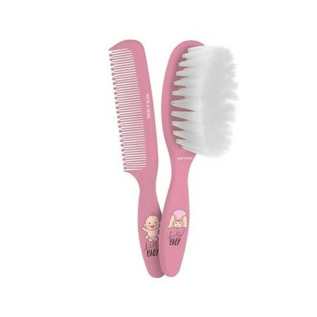 Child's Hairedressing Set Beter Peine Bebe Rosa (2 pcs) 2 Pieces by Beter, Hairbrushes - Ref: S0572180, Price: 6,47 €, Discou...