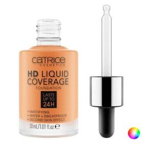 Base per Trucco Fluida Hd Liquid Coverage Foundation Catrice di Catrice, Fondotinta - Rif: S0574188, Prezzo: 10,58 €, Sconto: %