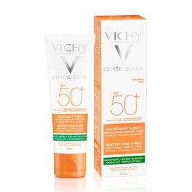 Crema Viso Vichy Capital Soleil Pelle sensibile 50 ml Spf 50 SPF 50+ di Vichy, Idratanti - Rif: S0582024, Prezzo: 20,41 €, Sc...