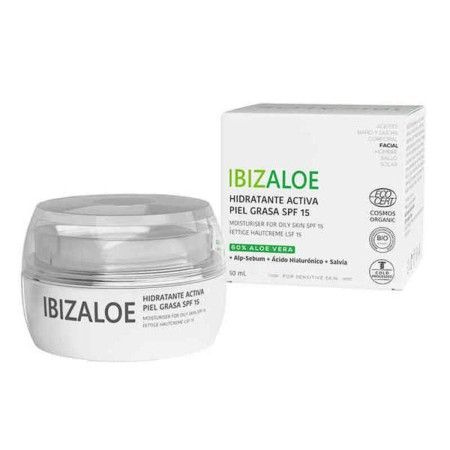Facial Cream Ibizaloe Ibizaloe Spf 15 50 ml by Ibizaloe, Moisturisers - Ref: S0582335, Price: 21,28 €, Discount: %