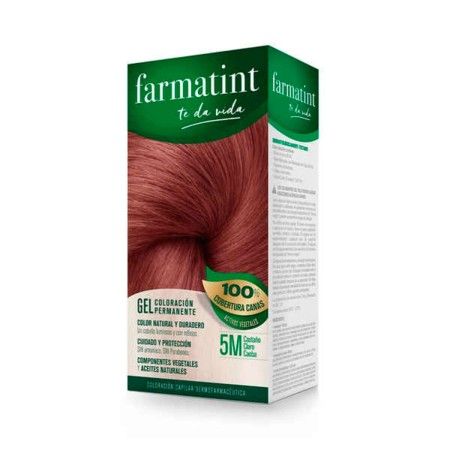 Tinte Permanente Farmatint 5m-Castaño Claro Caoba de Farmatint, Coloración permanente - Ref: S0584527, Precio: 15,03 €, Descu...