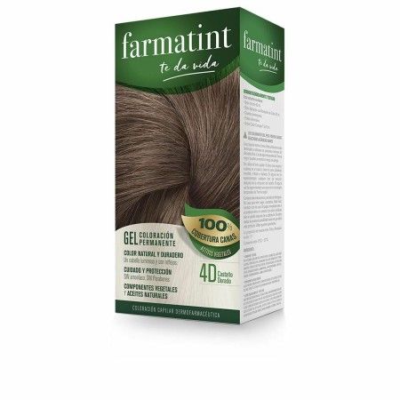 Tinta Permanente Farmatint 4d-Castaño Dorado Gel de Farmatint, Coloração permanente - Ref: S0594241, Preço: 15,03 €, Desconto: %
