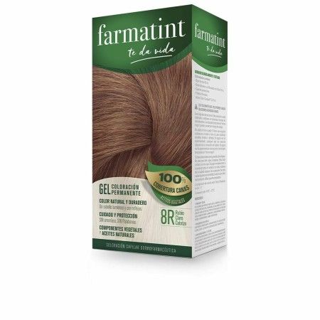 Dauerfärbung Farmatint 8r-Rubio Claro Cobrizo Gel von Farmatint, Farben - Ref: S0594251, Preis: 11,26 €, Rabatt: %