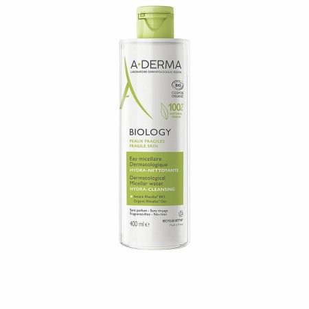 Eau micellaire A-Derma Biology 400 ml de A-Derma, Lotions toniques - Réf : S0596685, Prix : 16,66 €, Remise : %