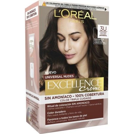 Dauerfärbung L'Oreal Make Up Excellence Dunkles Kastanienbraun von L'Oreal Make Up, Farben - Ref: S0596780, Preis: 12,53 €, R...