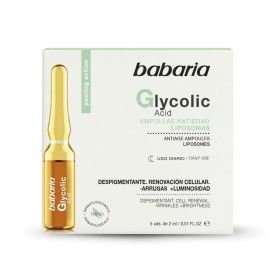 Ampoules Babaria Acide glycolique (5 x 2 ml) de Babaria, Hydratants - Réf : S0597476, Prix : 7,37 €, Remise : %