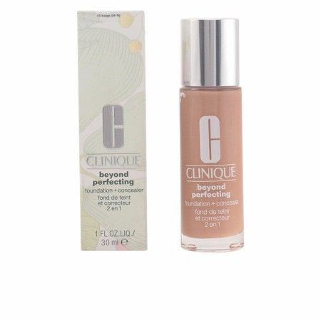 Base per Trucco Fluida Clinique Beyond Perfecting 2 in 1 15-beige (30 ml) di Clinique, Fondotinta - Rif: S0598553, Prezzo: 33...