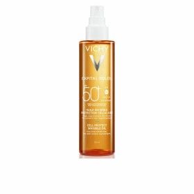 Olio Solare Vichy Capital Soleil Spf 50 200 ml Invisible di Vichy, Filtri solari - Rif: S05120773, Prezzo: 25,23 €, Sconto: %