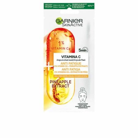 Mascarilla Facial Reafirmante Garnier SkinActive Vitamina C de Garnier, Mascarillas faciales - Ref: S0598565, Precio: 5,75 €,...