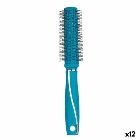 Round Brush Green Silicone Plastic (12 Units) by Berilo, Hairbrushes - Ref: S3631749, Price: 19,65 €, Discount: %