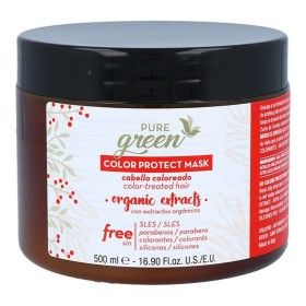 Haarmaske Color Protect Pure Green Green Color (500 ml) von Pure Green, Kuren - Ref: S4245509, Preis: 21,35 €, Rabatt: %