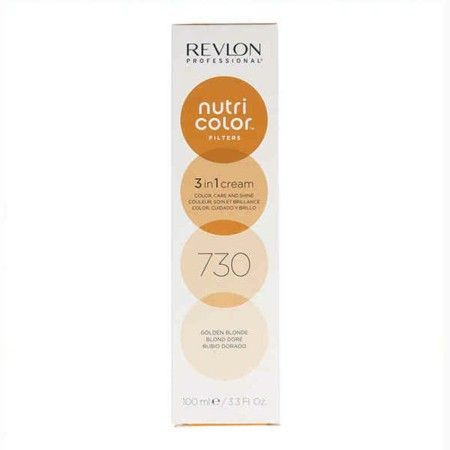 Hair Mask Nutri Color Filters 730 Revlon Golden Blonde (100 ml) by Revlon, Deep Conditioners & Treatments - Ref: S4246220, Pr...