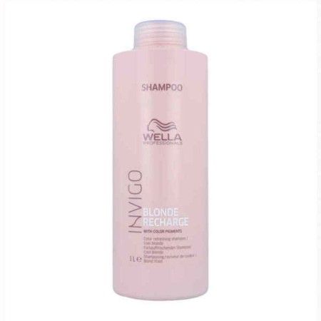 Shampoo for Blonde or Graying Hair Invigo Blonde Recharge Wella 6394 (1000 ml) by Wella, Shampoos - Ref: S4246619, Price: 25,...
