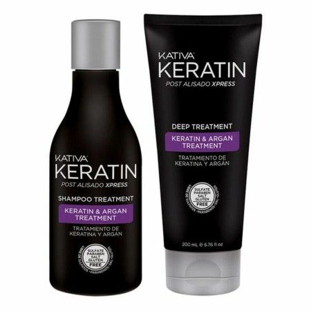Soin à la kératine Kativa Keratin Post (2 pcs) de Kativa, Soins des cheveux et du cuir chevelu - Réf : S4255300, Prix : 25,30...