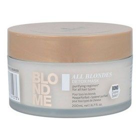 Hair Mask Schwarzkopf Blondme Detox Keratine by Schwarzkopf, Deep Conditioners & Treatments - Ref: S4256307, Price: 14,03 €, ...