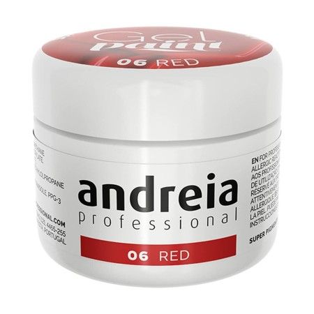 Gel nail polish Andreia Gel Paint 4 ml Red Nº 06 by Andreia, Gel Polish - Ref: S4259444, Price: 12,53 €, Discount: %