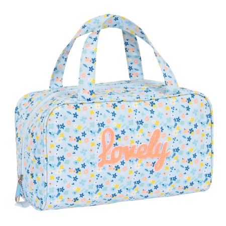 Trousse de Toilette Moos Lovely Bleu clair (31 x 14 x 19 cm) de Moos, Vanity - Réf : S4306276, Prix : 6,81 €, Remise : %