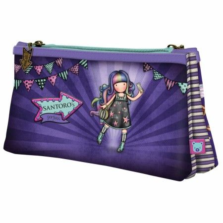 Trousse Fourre-Tout Double Gorjuss Up and away Violet (21.5 x 11,5 x 5 cm) de Gorjuss, Vanity - Réf : S4306760, Prix : 9,33 €...