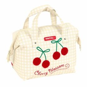 Kulturbeutel für die Schule Safta Cherry Beige (26.5 x 17.5 x 12.5 cm) von Safta, Kosmetikkoffer - Ref: S4306867, Preis: 10,6...