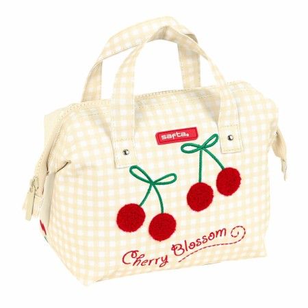 Trousse de Toilette Safta Cherry Beige (26.5 x 17.5 x 12.5 cm) de Safta, Vanity - Réf : S4306867, Prix : 10,63 €, Remise : %