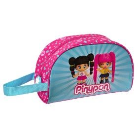 Travel Vanity Case Pinypon Blue Pink Polyester 300D 26 x 16 x 9 cm by Pinypon, Cosmetic Cases - Ref: S4308504, Price: 8,00 €,...
