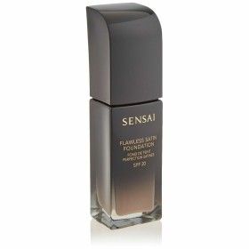 Base de Maquillaje Fluida Lawless Satin Foundation Sensai 103-Sand beige (30 ml) de Sensai, Bases - Ref: S4507269, Precio: 49...