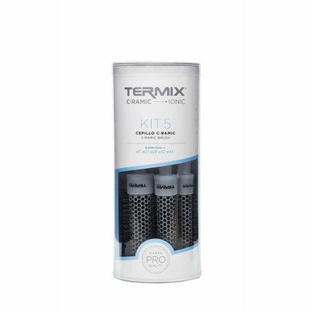 Set of combs/brushes Termix C-Ramic Ionic White (5 pcs) by Termix, Hairbrushes - Ref: S4508071, Price: 43,42 €, Discount: %
