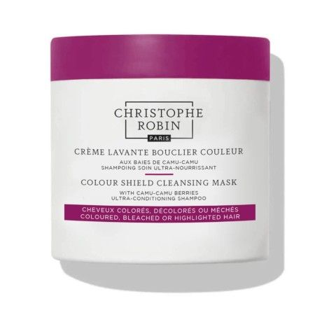 Hair Mask Christophe Robin Colour Shield Cleansing Mask (250 ml) by Christophe Robin, Deep Conditioners & Treatments - Ref: S...