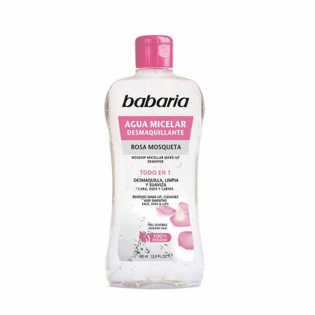 Make Up Remover Micellar Water Babaria 400 ml Rosehip by Babaria, Cleansers and scrubs - Ref: S7918267, Price: 6,53 €, Discou...