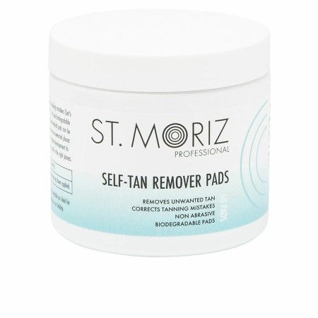 Dischi per il viso St. Moriz PROFESSIONAL ST. MORIZ Struccante Autoabbronzante (60 Unità) di St. Moriz, Detergenti ed esfolia...