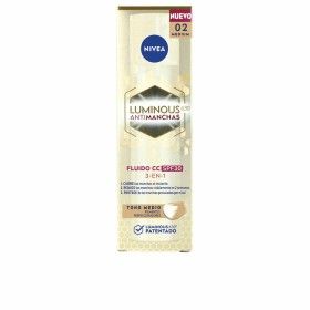 Crema Hidratante CC Cream Nivea LUMINOUS 630º Medio Spf 30 40 ml de Nivea, CC creams - Ref: S05123909, Precio: 19,81 €, Descu...