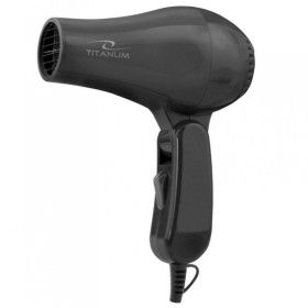 Sèche-cheveux Titanum TBH003K Noir 750 W de Titanum, Sèche-cheveux et diffuseurs sèche-cheveux - Réf : S9104210, Prix : 8,93 ...