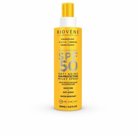 Sun Milk Biovène HYALURONIC ANTI-AGING Spf 50 200 ml Anti-ageing by Biovène, Sun filters - Ref: S05124332, Price: 11,55 €, Di...