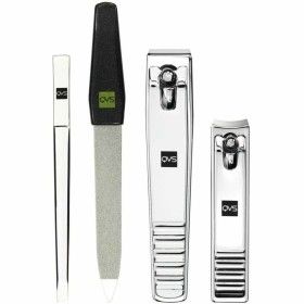 Set dei Manicure QVS 100670061 2 Pezzi (4 pcs) di QVS, Kit pedicure e manicure - Rif: S4506708, Prezzo: 8,23 €, Sconto: %