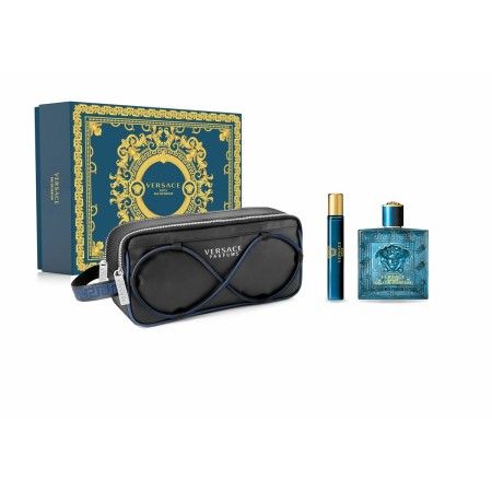 Set de Parfum Homme Versace EDP 3 Pièces de Versace, Coffrets de parfums - Réf : S4519555, Prix : 81,25 €, Remise : %